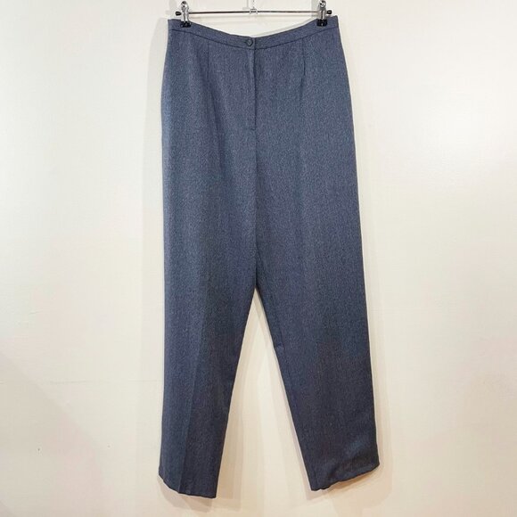EUC Vintage 100% Wool Tweed Trouser Talbots M fit - Picture 1 of 5